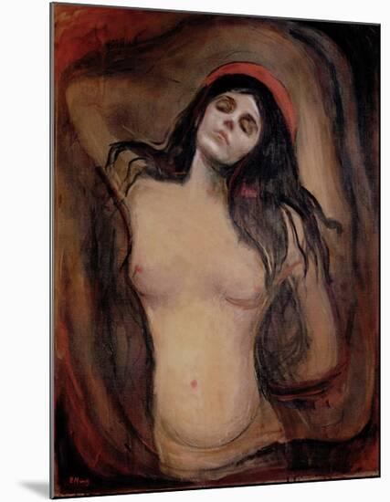 Madonna, c.1895-Edvard Munch-Mounted Giclee Print