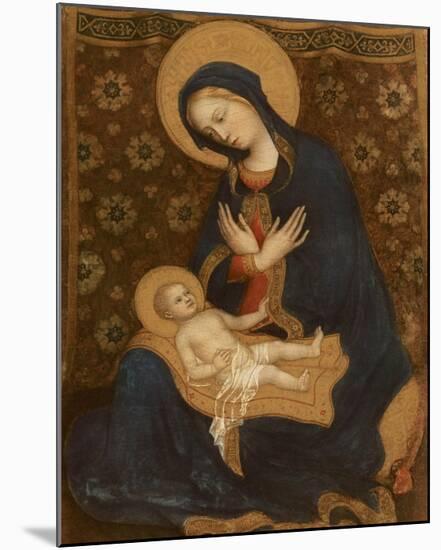 Madonna col Bambino, c.1370-1428-Gentile Da Fabriano-Mounted Premium Giclee Print