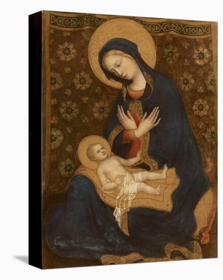 Madonna col Bambino, c.1370-1428-Gentile Da Fabriano-Stretched Canvas