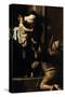 Madonna Dei Pellegrini-Caravaggio-Stretched Canvas