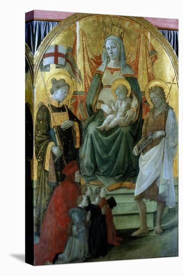 Madonna Del Ceppo (Madonna of the Stocks), 1453-Filippo Lippi-Stretched Canvas