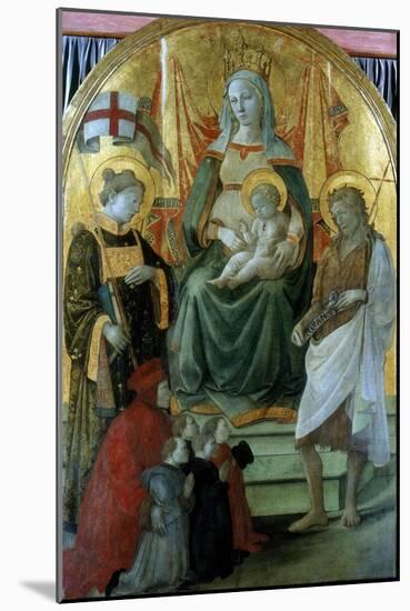 Madonna Del Ceppo (Madonna of the Stocks), 1453-Filippo Lippi-Mounted Giclee Print