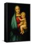 Madonna "del Granduca" - the Madonna of the Grandduke. Painted 1506-Raphael-Framed Stretched Canvas