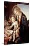 Madonna Del Libro-Sandro Botticelli-Stretched Canvas