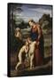 Madonna Del Passeggio-Raphael-Framed Stretched Canvas