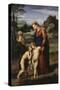Madonna Del Passeggio-Raphael-Stretched Canvas
