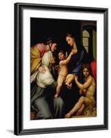 Madonna Dell'Impannata-Raphael-Framed Giclee Print
