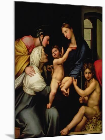 Madonna Dell'Impannata-Raphael-Mounted Giclee Print