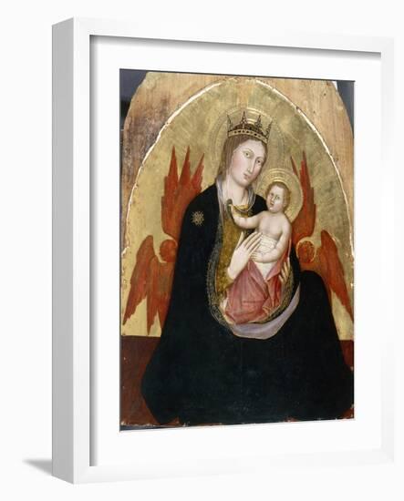 Madonna Dell'Umilta, C.1400-Taddeo di Bartolo-Framed Giclee Print