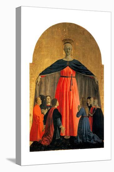 Madonna Della Misericordia (Madonna of Merc), Ca 1460-Piero della Francesca-Stretched Canvas