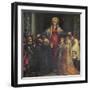 Madonna Della Misericordia-Titian (Tiziano Vecelli)-Framed Premium Giclee Print