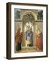 Madonna Della Pergola-Giovanni Battista Cima Da Conegliano-Framed Giclee Print