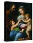 Madonna Della Rosa-Raphael-Stretched Canvas