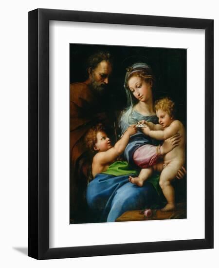 Madonna Della Rosa-Raphael-Framed Premium Giclee Print