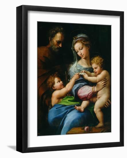 Madonna Della Rosa-Raphael-Framed Giclee Print