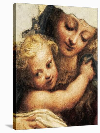 Madonna Della Scala-Antonio Allegri Da Correggio-Stretched Canvas