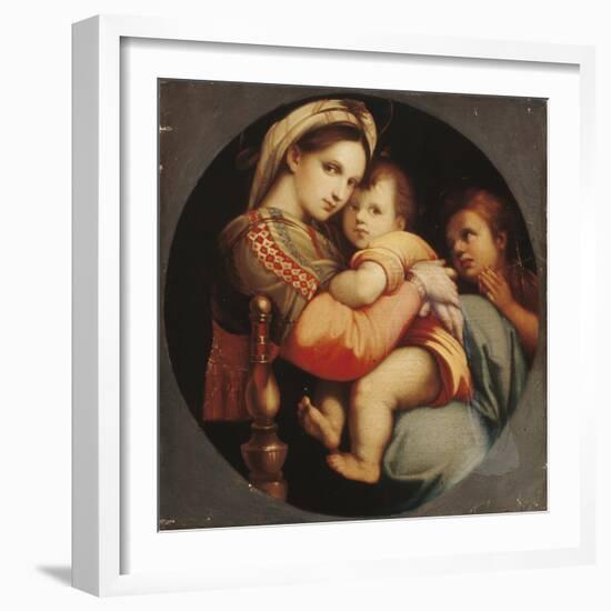 Madonna Della Sedia-Raphael-Framed Giclee Print