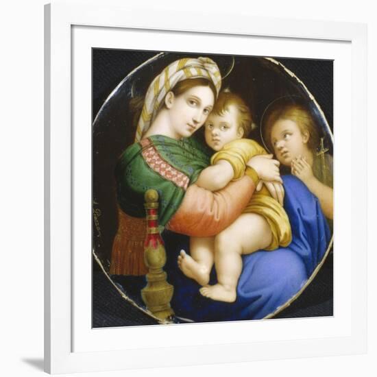 Madonna della Sedia-Andrea Piazza-Framed Giclee Print