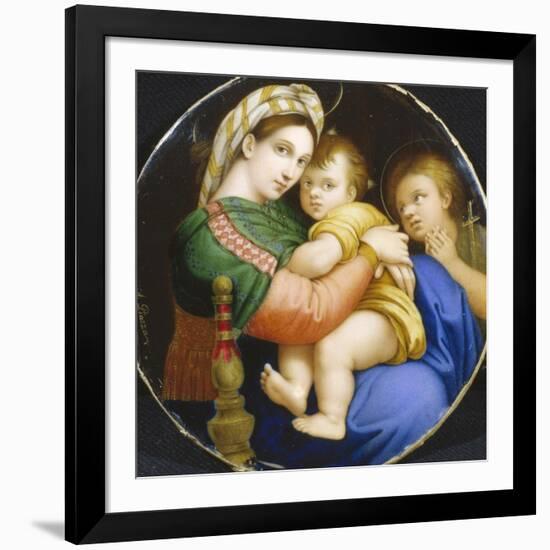Madonna della Sedia-Andrea Piazza-Framed Giclee Print