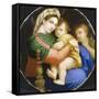 Madonna della Sedia-Andrea Piazza-Framed Stretched Canvas