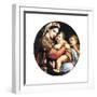 Madonna Della Seggiola, 1514-Raphael-Framed Giclee Print