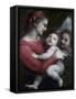 Madonna Della Tenda, C.1512-Raphael-Framed Stretched Canvas