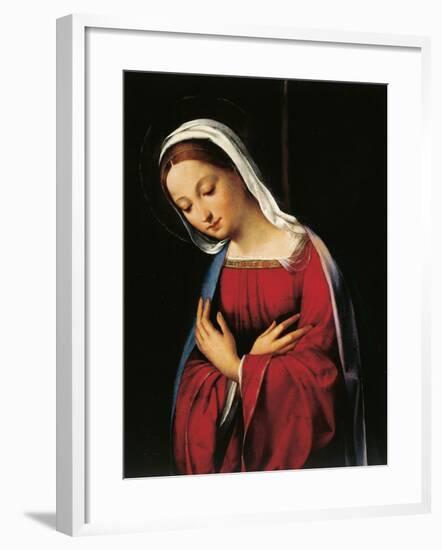 Madonna, Detail from Nativity-null-Framed Giclee Print