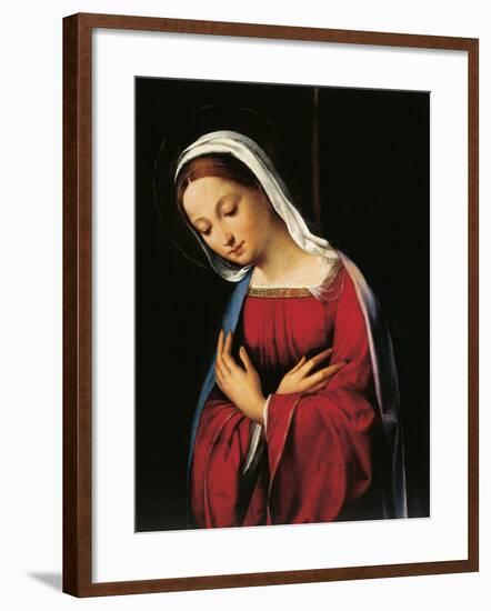 Madonna, Detail from Nativity-null-Framed Giclee Print