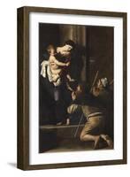 Madonna di Loreto-Caravaggio-Framed Art Print