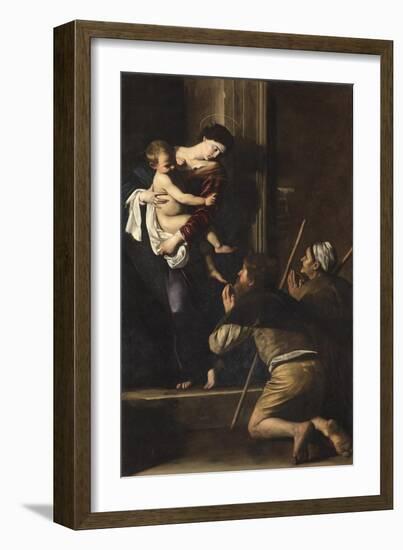 Madonna di Loreto-Caravaggio-Framed Art Print