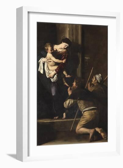 Madonna di Loreto-Caravaggio-Framed Art Print