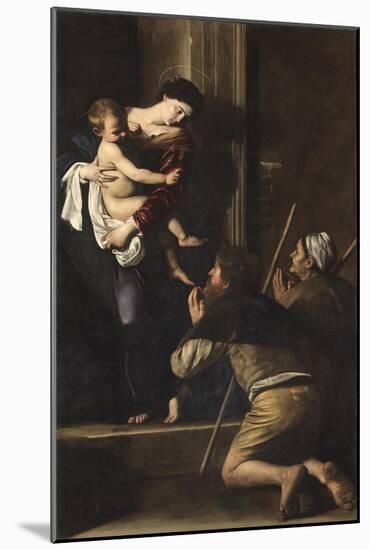 Madonna di Loreto-Caravaggio-Mounted Art Print