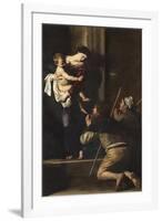 Madonna di Loreto-Caravaggio-Framed Art Print