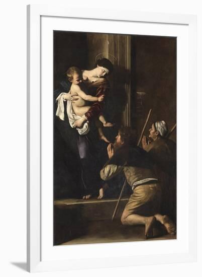 Madonna di Loreto-Caravaggio-Framed Art Print