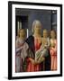 Madonna Di Senigallia or “” Madonna a Child with Two Angels”” Painting by Piero Della Francesca (14-Piero Della Francesca-Framed Giclee Print