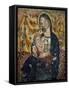 Madonna Enthroned with Child, Church of Santa Maria in Grotta-null-Framed Stretched Canvas