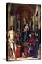 Madonna Enthroned with Saints, 1492-null-Stretched Canvas