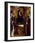 Madonna Enthroned with Saints or Pala Ghedini, 1497-Lorenzo Costa-Framed Giclee Print