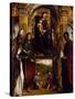 Madonna Enthroned with Saints or Pala Ghedini, 1497-Lorenzo Costa-Stretched Canvas