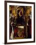 Madonna Enthroned with Saints or Pala Ghedini, 1497-Lorenzo Costa-Framed Giclee Print