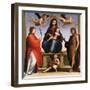 Madonna Enthroned with Saints-Giovanni de' Medici-Framed Giclee Print