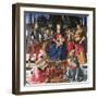 Madonna Enthroned with Saints-Domenico Ghirlandaio-Framed Giclee Print