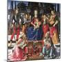 Madonna Enthroned with Saints-Domenico Ghirlandaio-Mounted Giclee Print