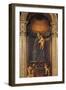 Madonna Enthroned-Giovanni Bellini-Framed Giclee Print