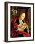 Madonna Feeding the Christ Child, 1511 (Oil on Panel)-Marinus Van Reymerswaele-Framed Giclee Print