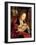 Madonna Feeding the Christ Child, 1511 (Oil on Panel)-Marinus Van Reymerswaele-Framed Giclee Print