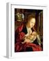 Madonna Feeding the Christ Child, 1511 (Oil on Panel)-Marinus Van Reymerswaele-Framed Giclee Print