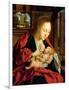 Madonna Feeding the Christ Child, 1511 (Oil on Panel)-Marinus Van Reymerswaele-Framed Giclee Print