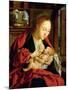 Madonna Feeding the Christ Child, 1511 (Oil on Panel)-Marinus Van Reymerswaele-Mounted Giclee Print