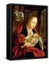 Madonna Feeding the Christ Child, 1511 (Oil on Panel)-Marinus Van Reymerswaele-Framed Stretched Canvas